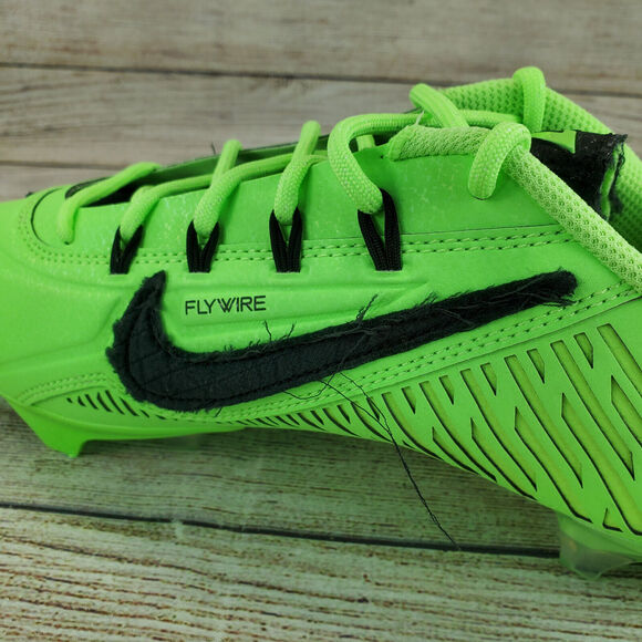 Nike Vapor Edge 360 VC 'Lime Blast' Football Cleats Men's Size 7 - Picture 9 of 10